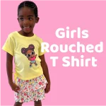 Pre girls ruched tees (Sold in packs of 10)