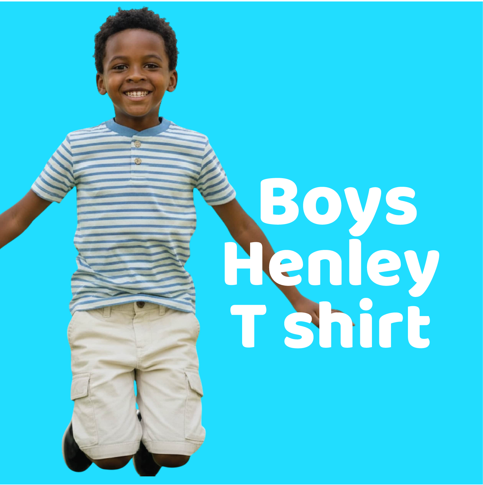 boys product pics-08 Pre boys Henley t shirts (Sold in packs of 12) - Image 1