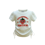 Pre girls ruched tees (Sold in packs of 10) - Image 2