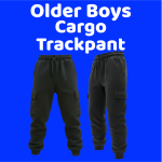 Older boys cargo trackpant (Sold in packs of 6)