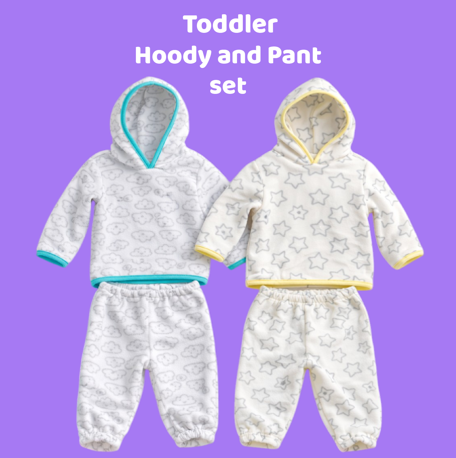 Toddler sets new Toddler fleece sets (Sold in packs of 8) - Image 1