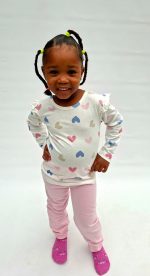 Pre girls long sleeve frill T shirt (Sold in packs of 5) - Image 3